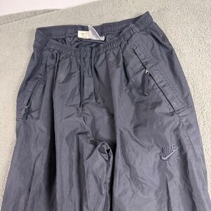 Nike ACG FIT Vintage Black Track Pants Windbreaker Mens Medium 9484